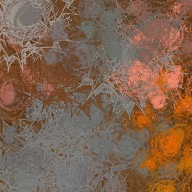 Kopya alanı ile soyut grunge desenli arkaplan