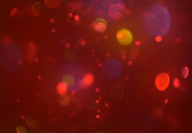 bokeh abstact arka plan ile galaksi