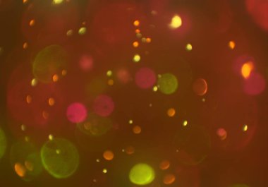 bokeh abstact arka plan ile galaksi