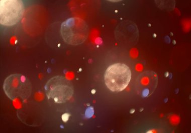 metin veya görüntü için alan ile bokeh arka plan