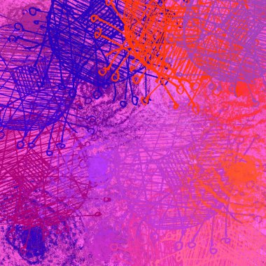 farklı renk desenleri ile soyut duvar kağıdı