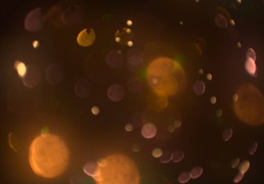 bokeh abstact arka plan ile galaksi