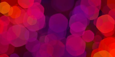 Bokeh ile soyut arkaplan