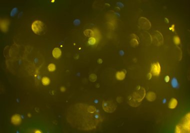 bokeh abstact arka plan ile galaksi