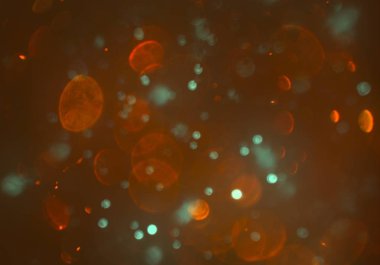 bokeh abstact arka plan ile galaksi