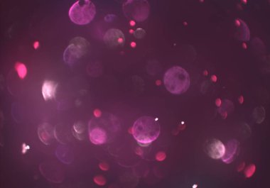bokeh abstact arka plan ile galaksi