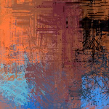 Farklı renk kalıplarına sahip soyut grunge arkaplanı