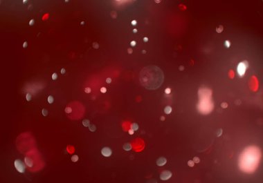 bokeh abstact arka plan ile galaksi