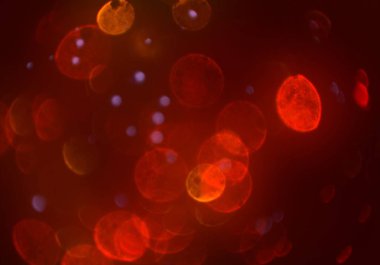 bokeh abstact arka plan ile galaksi