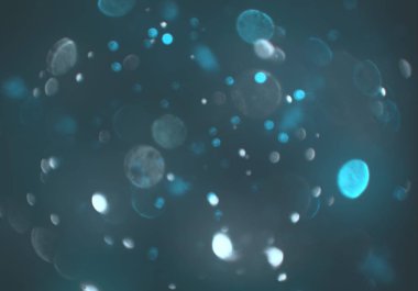 bokeh abstact arka plan ile galaksi