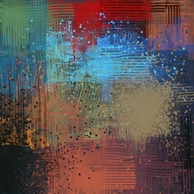 Farklı renk kalıplarına sahip soyut grunge arkaplanı