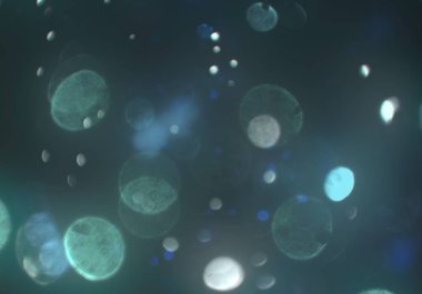 bokeh abstact arka plan ile galaksi