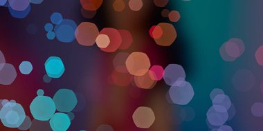 Bokeh ile soyut arkaplan