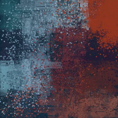 Farklı renk kalıplarına sahip soyut grunge arkaplanı