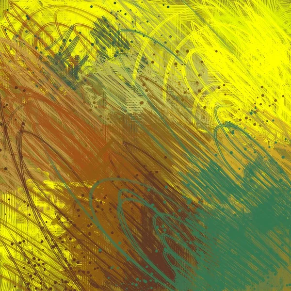 Abstract Yellow Grunge Background — Stock Photo, Image