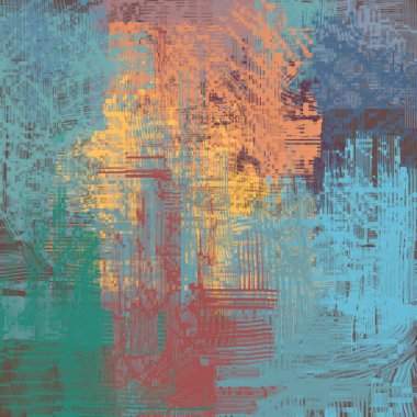 Farklı renk kalıplarına sahip soyut grunge arkaplanı 