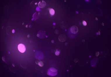 bokeh abstact arka plan ile galaksi