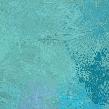 Kopya alanı ile soyut grunge desenli arkaplan