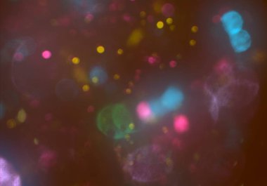 Bokeh ile soyut arkaplan