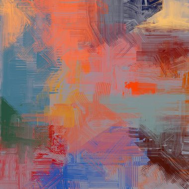 Farklı renk kalıplarına sahip soyut grunge arkaplanı 