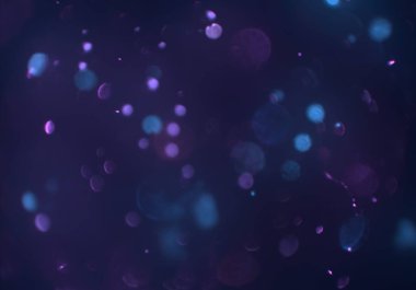 bokeh abstact arka plan ile galaksi