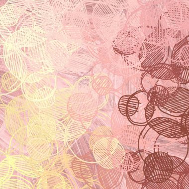 Pembe yapraklı kusursuz desen