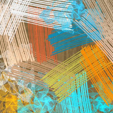 Kopya alanı ile soyut grunge desenli arkaplan