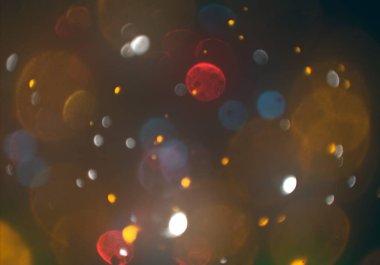 bokeh abstact arka plan ile galaksi