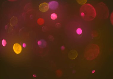 bokeh abstact arka plan ile galaksi