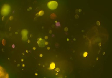 bokeh abstact arka plan ile galaksi