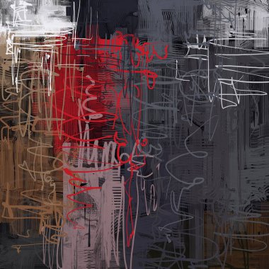 Farklı renk kalıplarına sahip soyut grunge arkaplanı