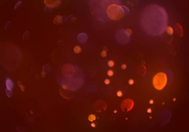 bokeh abstact arka plan ile galaksi