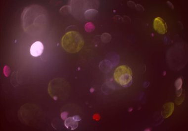 Bokeh ile soyut arkaplan