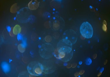 bokeh abstact arka plan ile galaksi