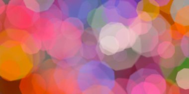 Bokeh ile soyut arkaplan