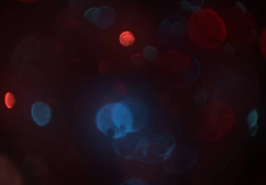 bokeh abstact arka plan ile galaksi