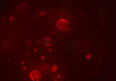 parlayan parlak bokeh toz