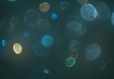 parlayan parlak bokeh toz