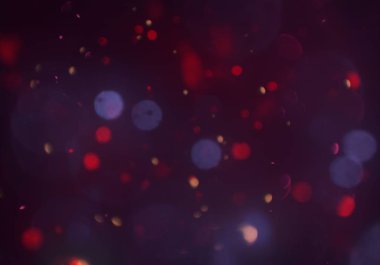 parlayan parlak bokeh toz