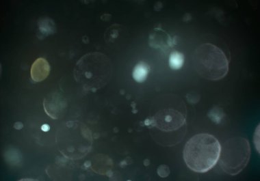 parlayan parlak bokeh toz