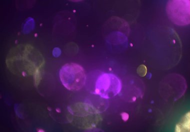 parlayan parlak bokeh toz