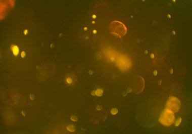 parlayan parlak bokeh toz