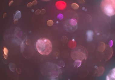 Bokeh ile renkli arkaplan