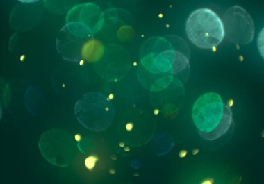 bokeh abstact arka plan ile galaksi