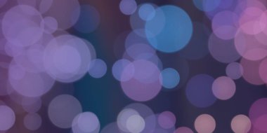 Bokeh çevreleri ile yapılan soyut sanatsal arka plan