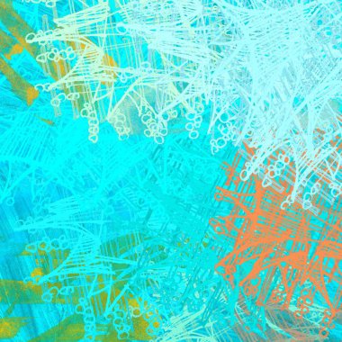 Kopya alanı ile soyut grunge desenli arkaplan