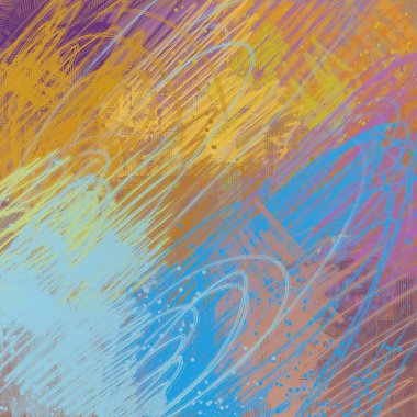 Farklı renk kalıplarına sahip soyut grunge arkaplanı