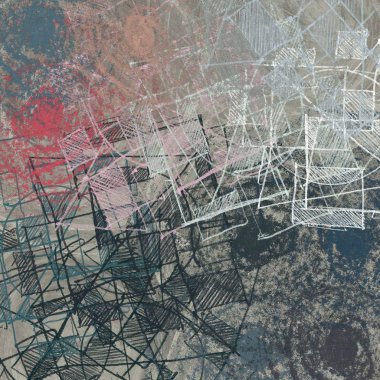 Kopya alanı ile soyut grunge desenli arkaplan