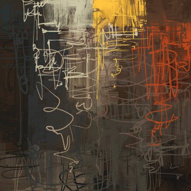 Farklı renk kalıplarına sahip soyut grunge arkaplanı 