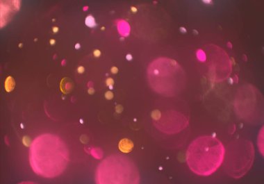 parlayan parlak bokeh toz parıltıları